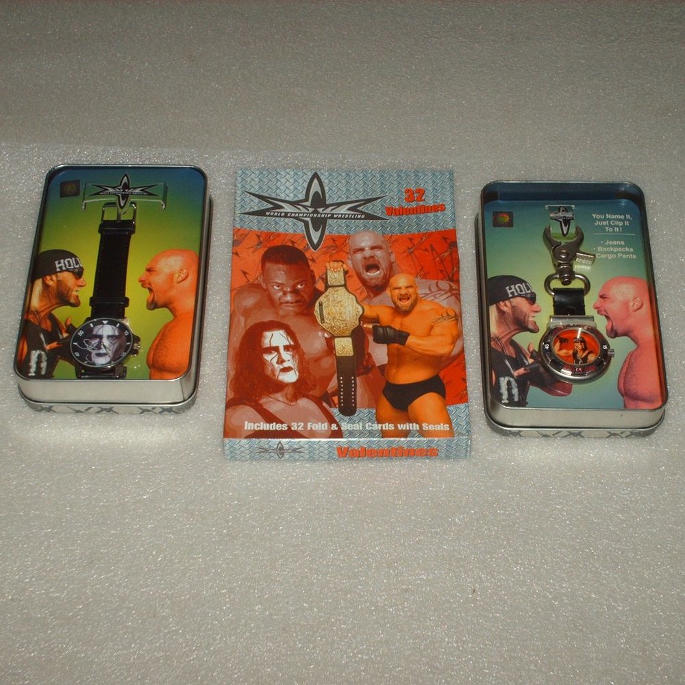 Vintage WCW wrestling stars collection